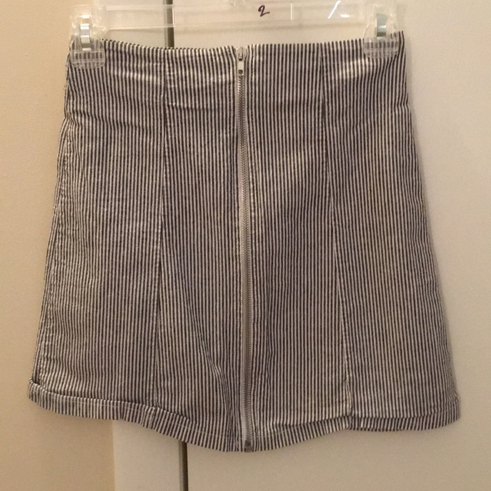 Brandy Melville pinstriped skirt